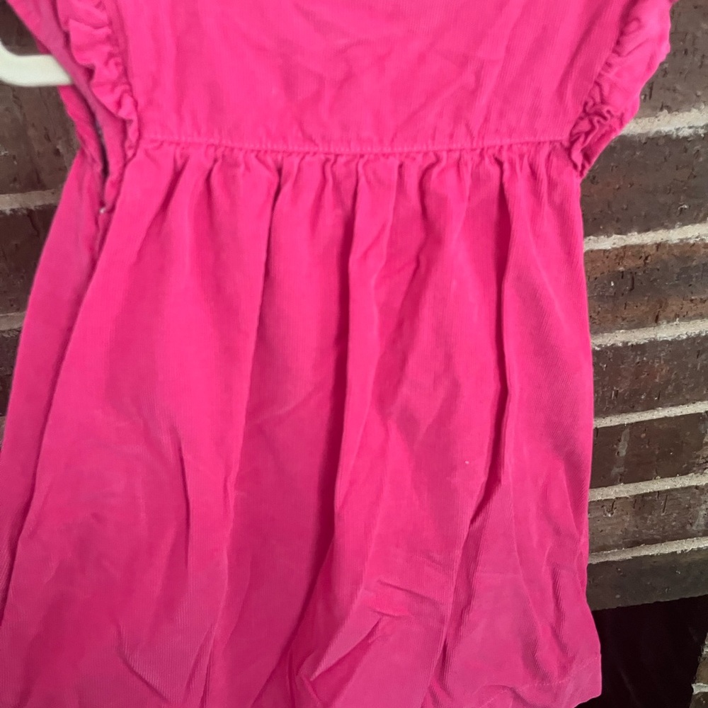 Mini Boden Pink Corduroy Dress